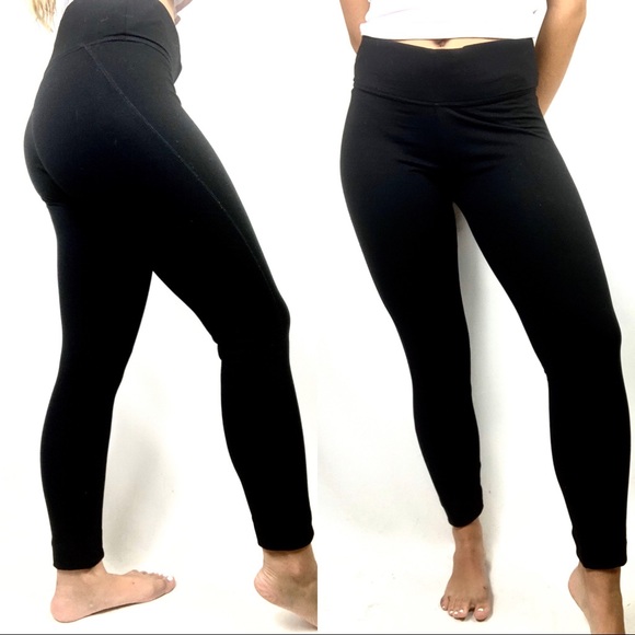 PINK Victoria's Secret Pants - VS PINK | Black Ultimate Yoga Leggings